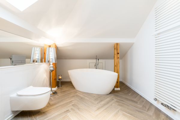 Attic Bathroom Renovation in Fort Worth